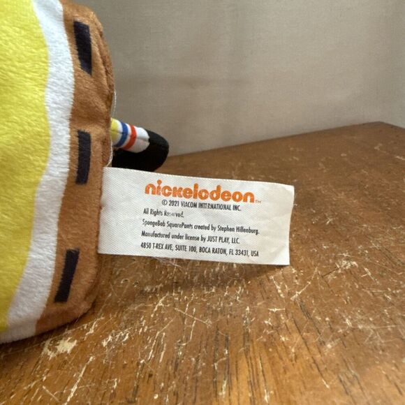 Nickelodeon SpongeBob Small Soft Stuffed Plush 6" Preschool Kid Gift - Picture 4 of 6